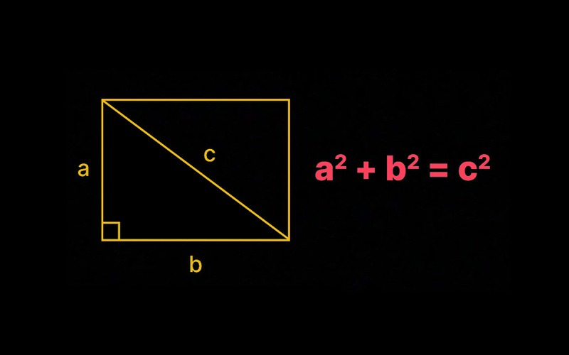 대각선 길이 구하는 공식
