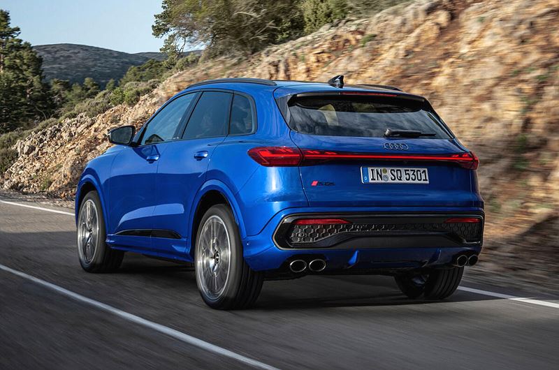 신형 아우디 Q5 풀체인지 후면 디자인