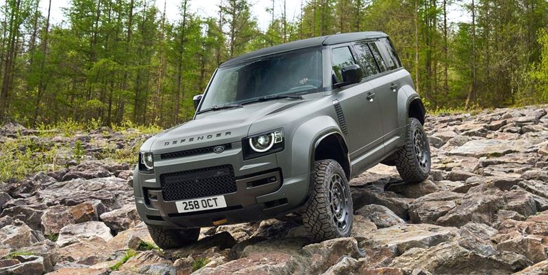 디펜더 옥타 외관 디자인