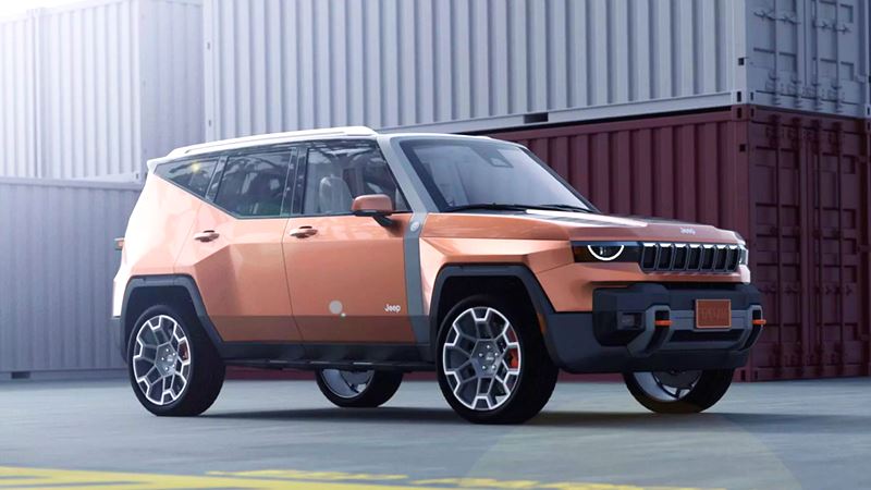 지프 레니게이드 외관 디자인