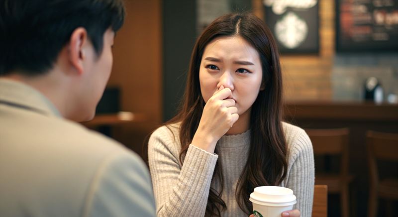 입에서 시궁창 냄새-구취