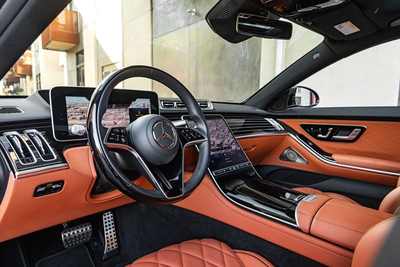 벤츠 S클래스 실내 인테리어