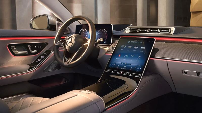 S-클래스 럭셔리 실내 사례