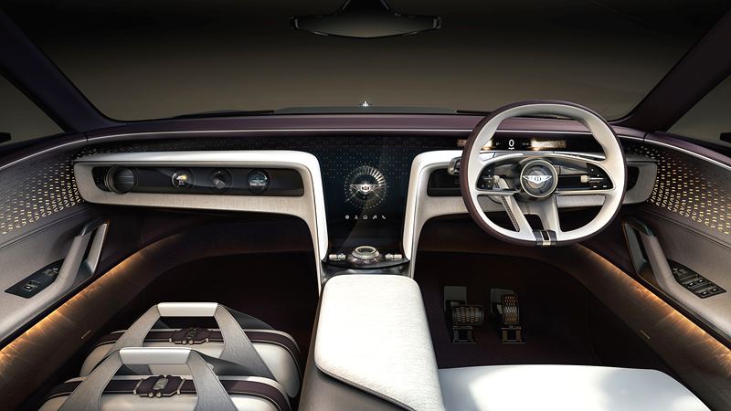 벤틀리 EXP 15 실내 인테리어