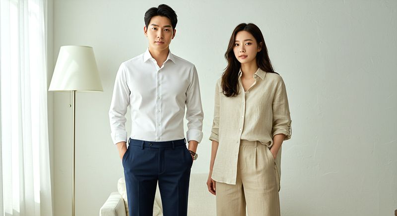 셔츠 코디 기본 가이드