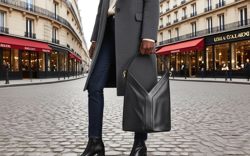 입생로랑 버킷백 디자인 특징