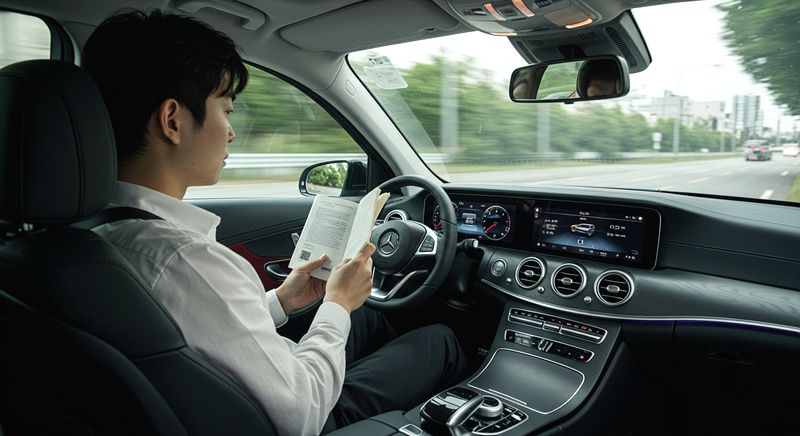 자율주행차 사고 운전자 책임