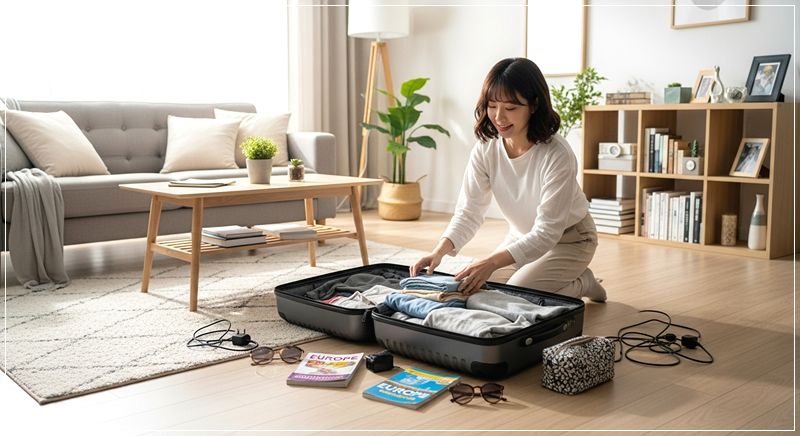 유럽여행 짐챙기기, 필수 품목 체크리스트