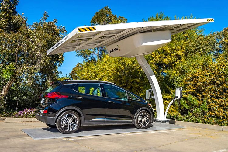 Beam Global(BEEM) 뉴저지주 태양광 EV 충전 시스…