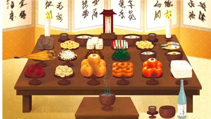 설 차례상 차림그림