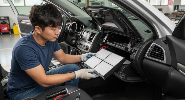 차 안 미세먼지 막는 법