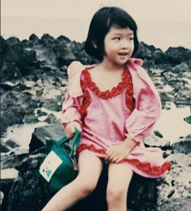 차주영 어릴 때 사진