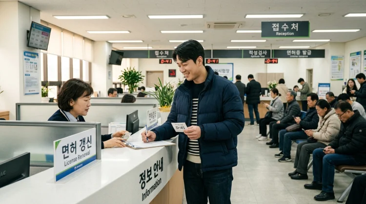 운전면허증 갱신 준비물