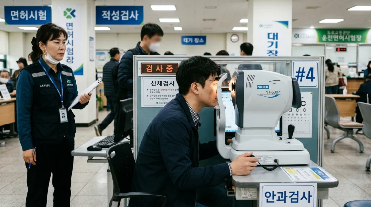 운전면허증 적성검사