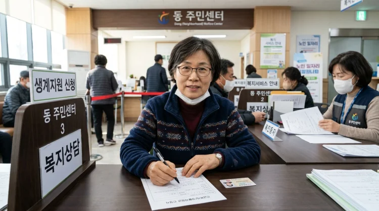 생계급여 자격