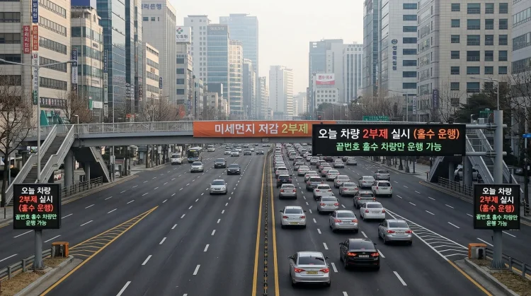 차량2부제 시행 언제까지