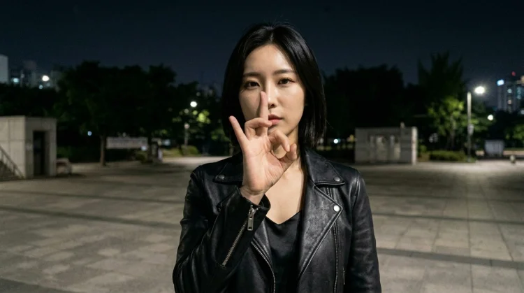 일베 손모양