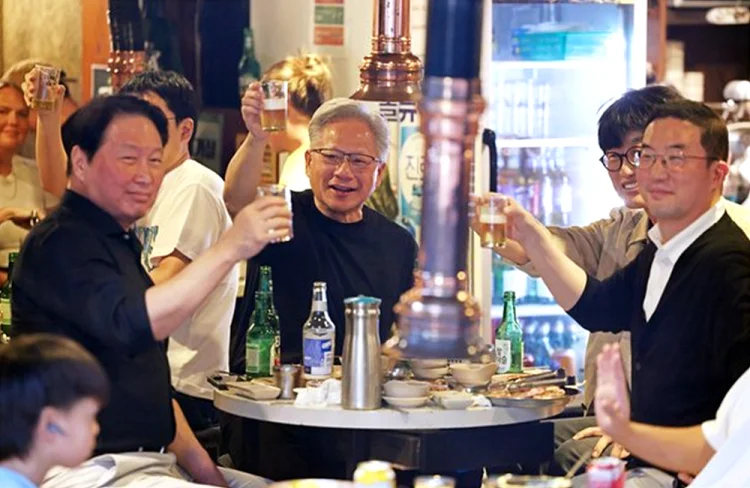 형님 저요 | 젠슨 황 삼겹살 회동 고기 굽는 구광모 회장, 계…