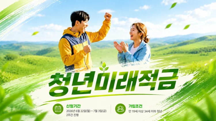 청년미래적금 신청기간, 가입조건 확인하고 갈아타기 전 꼭 보세요