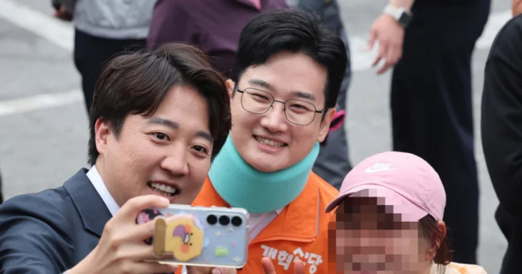 정이한 부산시장 후보, 음료 테러 자작극 혐의 경찰 입건된 이유
