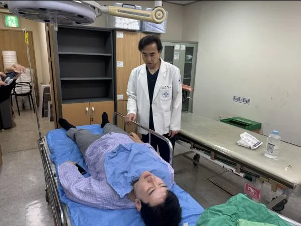 정이한 부산시장 후보 병원