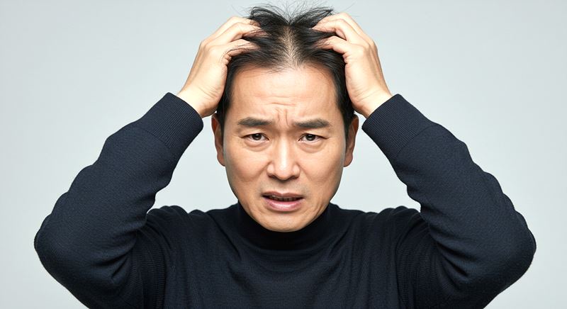 탈모 초기증상, 자가진단 방법으로 확인 해보세요!