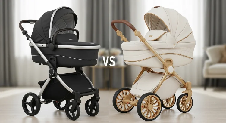 신생아 유모차 절충형 vs 디럭스 차이, 선택 기준 한눈에 정리