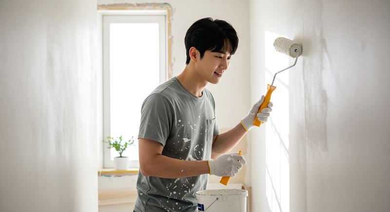 페인트 지우는 법, 옷과 벽에서 쉽게 없애기