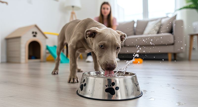 강아지가 물을 많이 먹는 이유, 건강 체크 포…