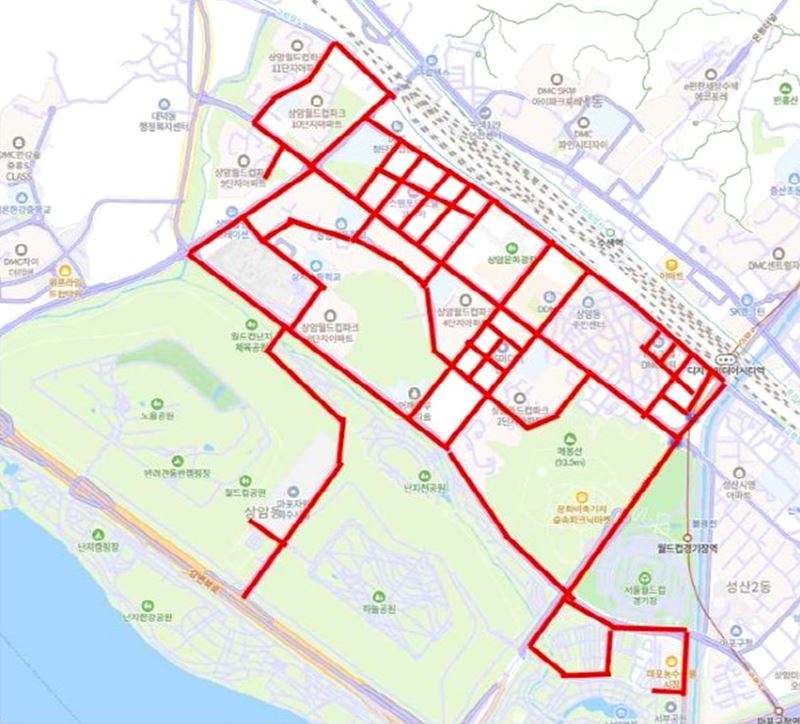 서울형 3D 자율주행 정밀 도로지도: 상암동 일대 시범 구축