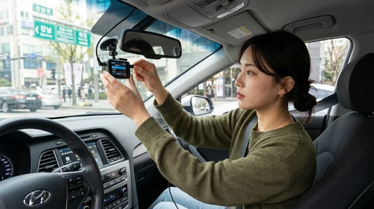 자동차 블랙박스 주차모드 배터리 방전 없이 설정하는 방법