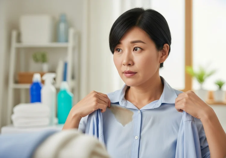 땀 얼룩 제거방법, 옷에 남은 얼룩 없애는 방법
